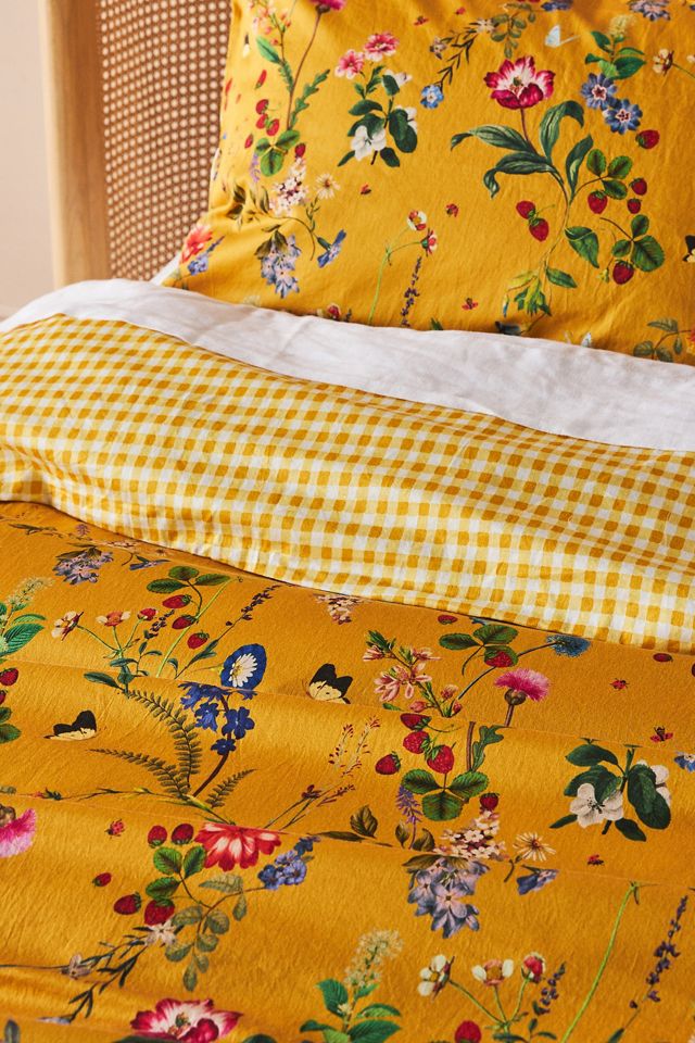 Maeve by Anthropologie Marella Organic Sateen Duvet Cover #1