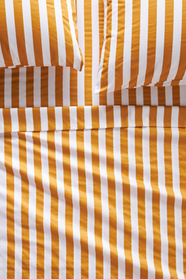 The Organic Cotton Sateen Printed Sheet Set by Maeve