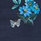 Dark Blue Floral