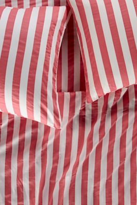 The Organic Cotton Sateen Printed Sheet Set by Maeve