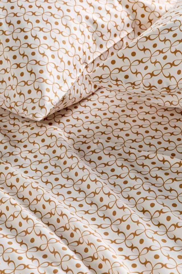 Organic Cotton Sateen Printed Sheet Set by Maeve #1