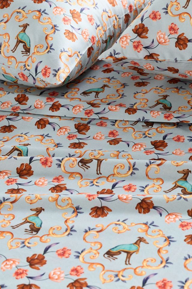 Organic Cotton Sateen Printed Sheet Set by Maeve #1