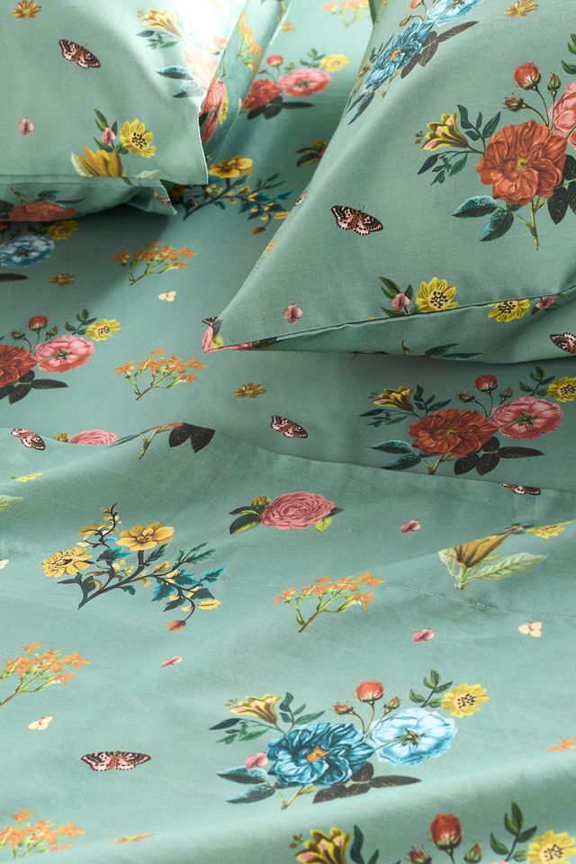 Organic Cotton Sateen Printed Sheet Set by Maeve #1
