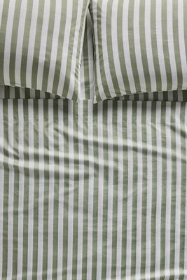 Organic Cotton Sateen Printed Sheet Set by Maeve