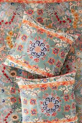 Lacey Organic Cotton Square Pillowcase