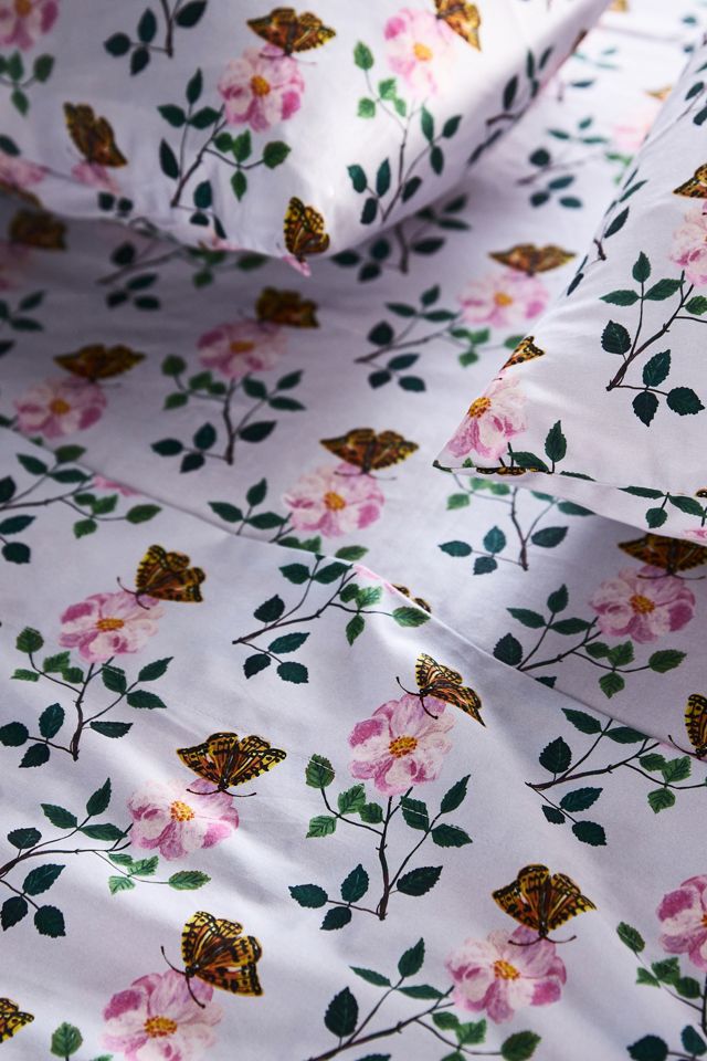 Nathalie Lete for Anthropologie Garden Party Organic Sateen Sheet Set #1