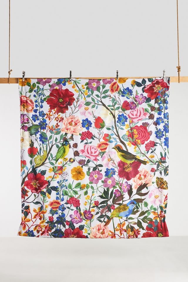 Nathalie Lete for Anthropologie Bloom Organic Sateen Duvet Cover #6