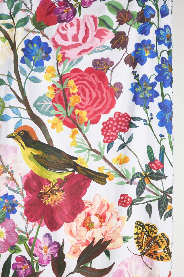 Nathalie Lete for Anthropologie Bloom Organic Sateen Duvet Cover #8