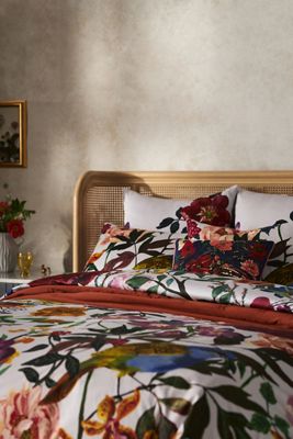 Nathalie Lete for Anthropologie Bloom Organic Sateen Duvet Cover