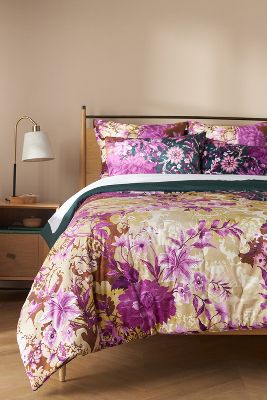 Anthropologie Velvet Orla Quilt By  In Assorted Size Tw Top/bed