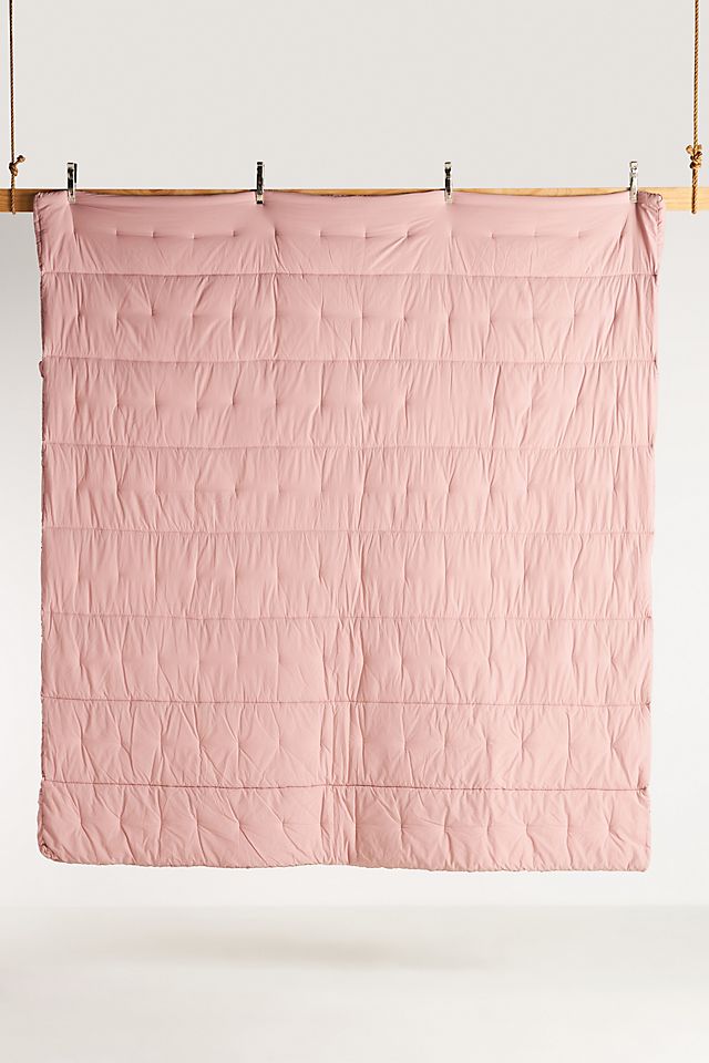 Astride Ruffled Voile Quilt | Anthropologie