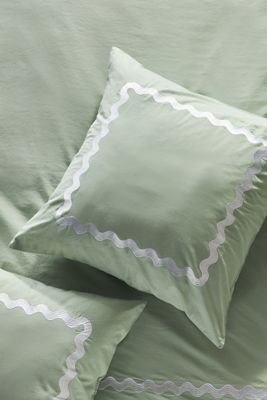 Maeve Scallop Organic Sateen Euro Sham
