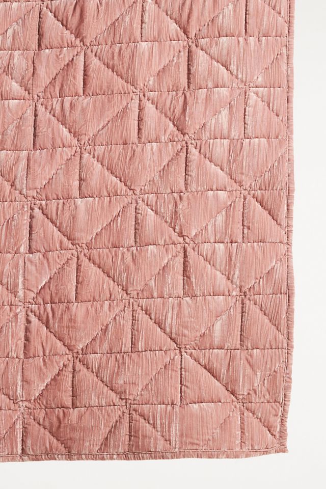 Plush Crushed Velvet Quilt #5