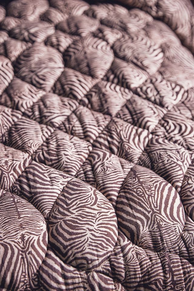 House of Hackney Zebra-Printed Quilt #1