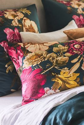 Anthropologie Embroidered Freja hot Shams Pillowcases, Set of 2