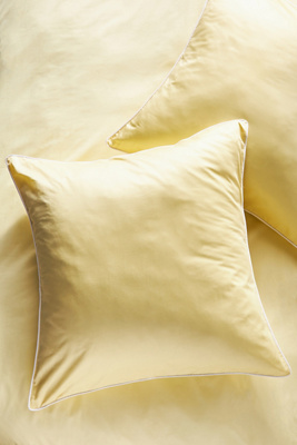 Anthropologie Softeen Euro Sham In Yellow