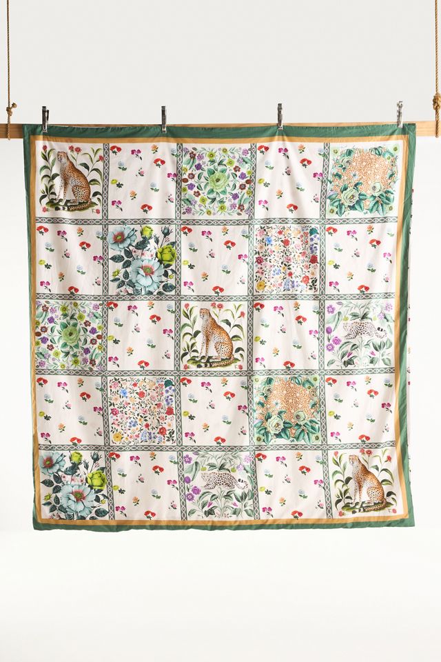 Maeve by Anthropologie Cotton Printed Duvet Cover #3