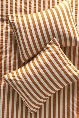 (King Size) Maeve by Anthropologie Organic Cotton Sateen Shams, Set of 2