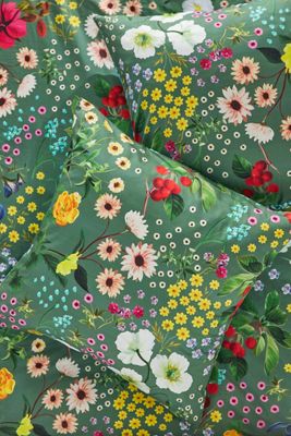 Maeve Lola Embroidered Square Pillowcase