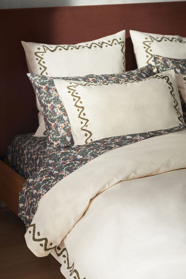 Katie Hodges Embroidered Duvet Cover #1
