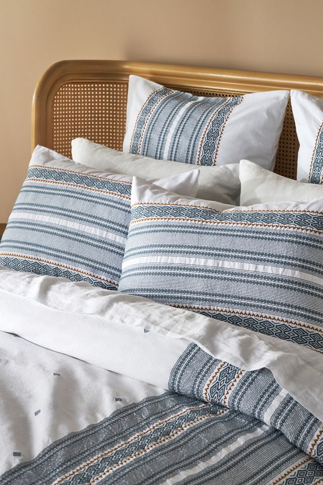 Coyuchi x Anthropologie Organic Cotton Valencia Duvet Cover #1