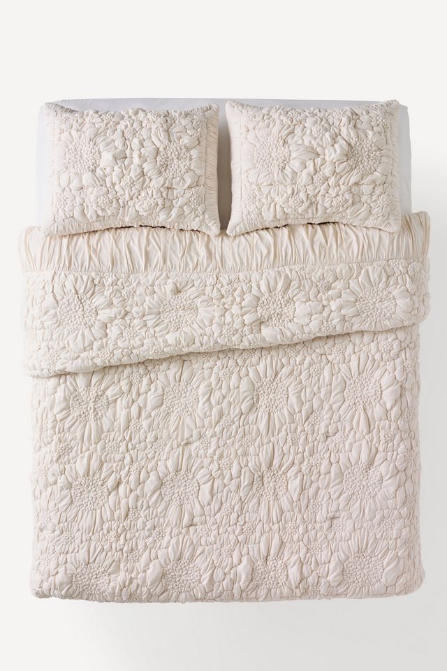 Dahlia 100% Cotton Jersey Floral Quilt #2