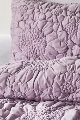 Dahlia Cotton Jersey Floral Quilt
