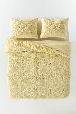 Dahlia 100% Cotton Jersey Floral Quilt