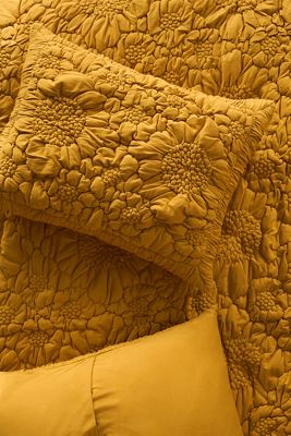 Dahlia Cotton Jersey Floral Shams, Set of 2