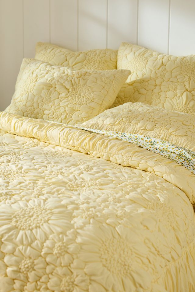 Dahlia Cotton Jersey Floral Shams, Set of 2 #1