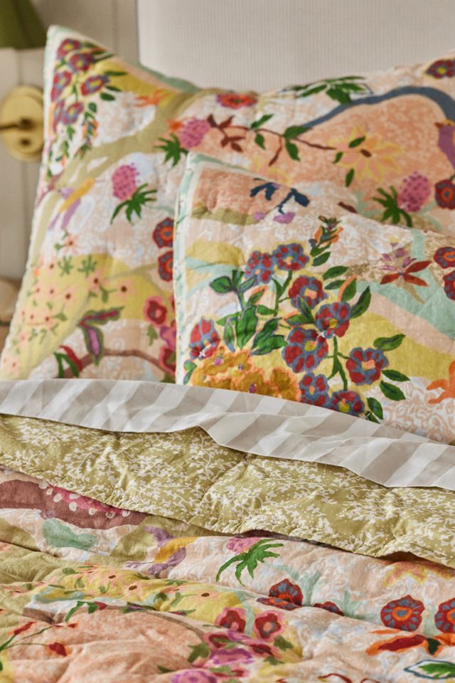 The Printed Textured Cotton Quilt Collection | AnthroHome