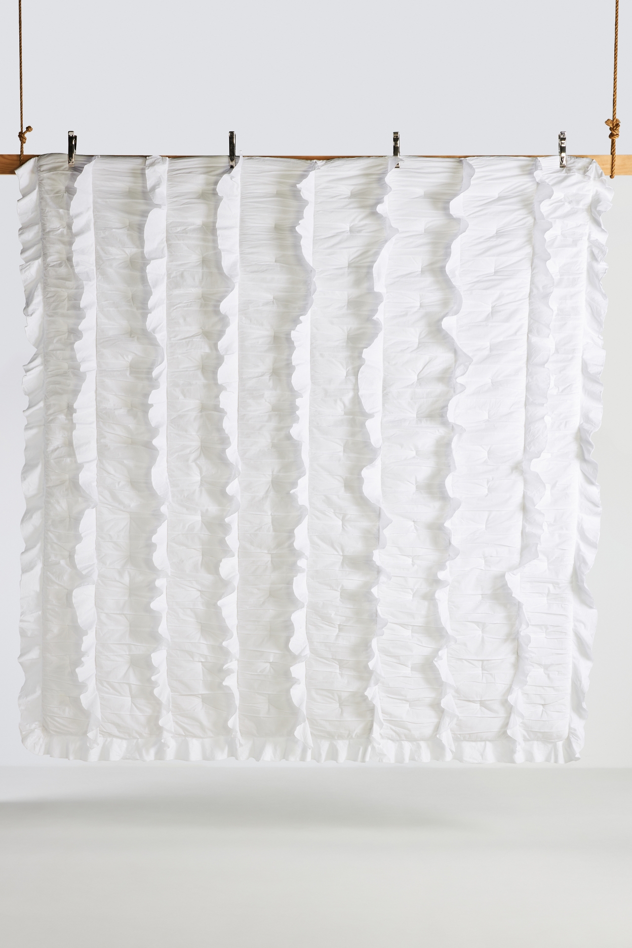 Zaida Ruffled Voile Quilt