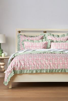 Shop Ellen Merchant Cotton Cottage Ruffle Duvet