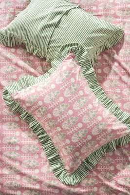 Ellen Merchant Cotton Cottage Shams, Set of 2