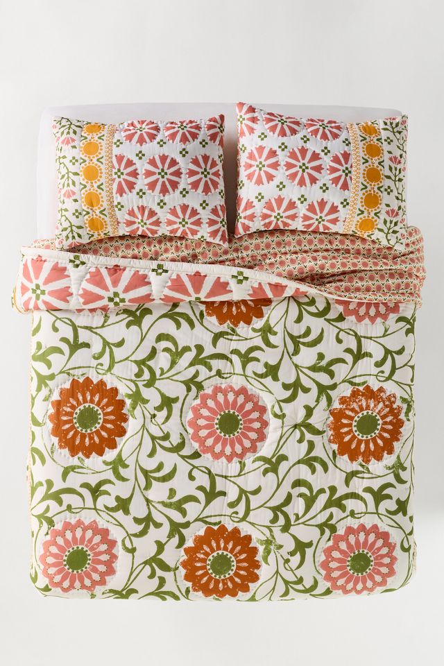 Ellen Merchant Cottage Quilted Bedspread #1