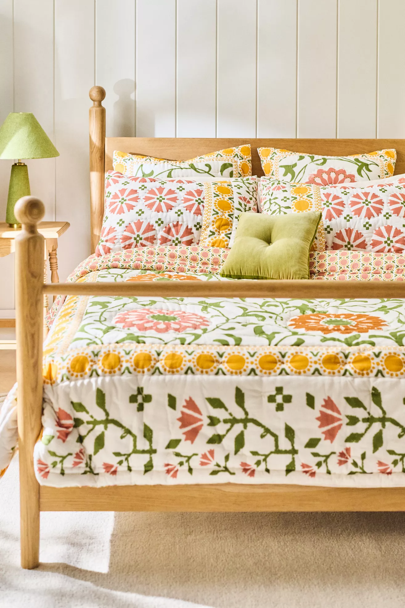 Ellen Merchant Cotton Voile Cottage Quilt