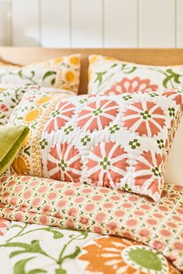 Federe trapuntate Ellen Merchant Cottage, set di 2