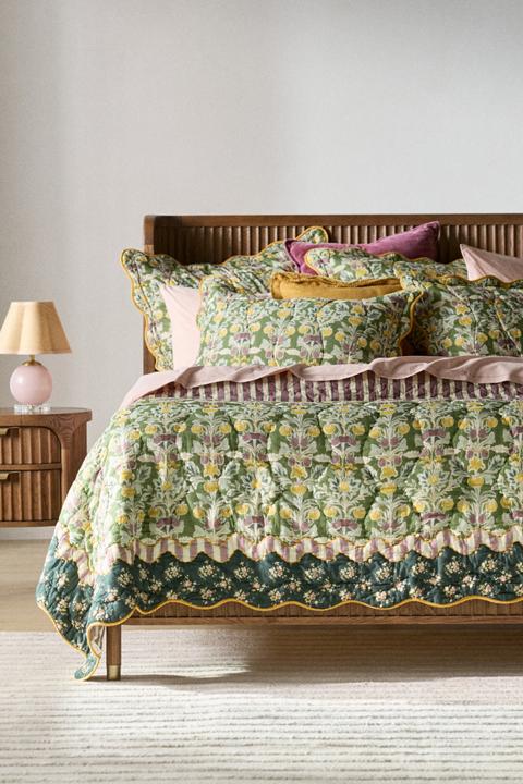 Iluka Cotton Printed Floral Quilt
