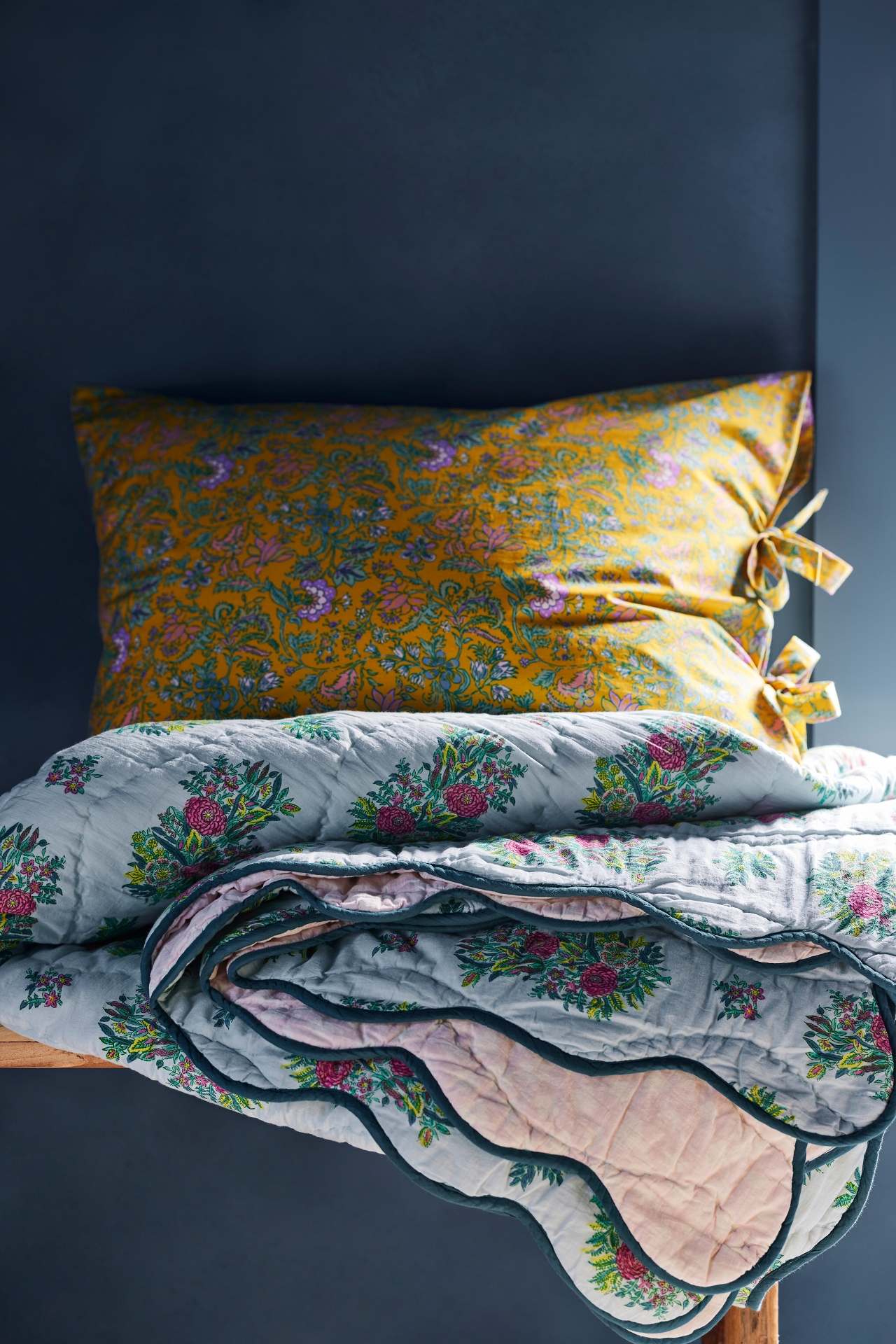 Iluka Cotton Printed Floral Quilt