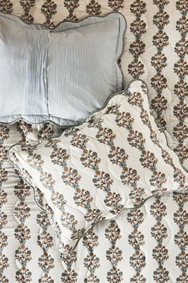 Iluka Cotton Printed Floral Shams, Set of 2
