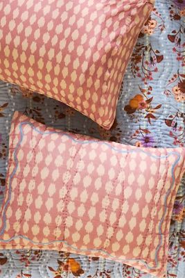 Iluka Cotton Printed Floral Shams, Set of 2