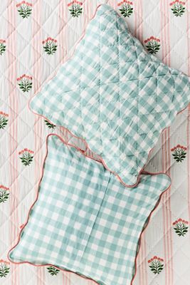 Iluka 100% Cotton Gauze Floral Euro Sham