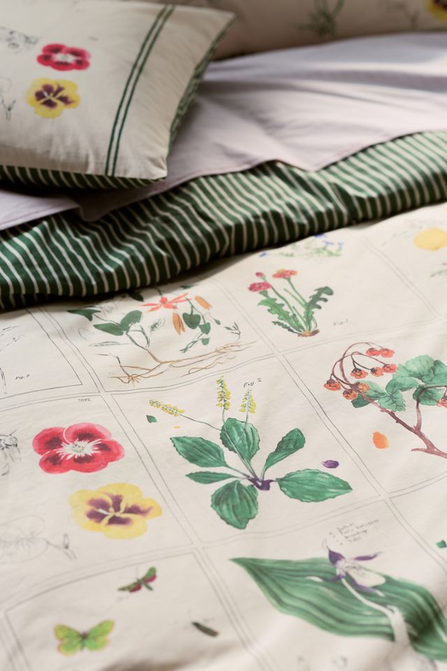 Organic Cotton Printed Percale Duvet Collection #1