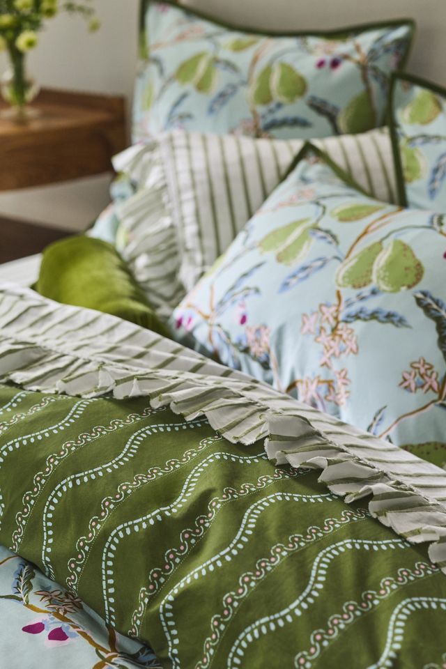 Organic Cotton Printed Percale Duvet Collection #1