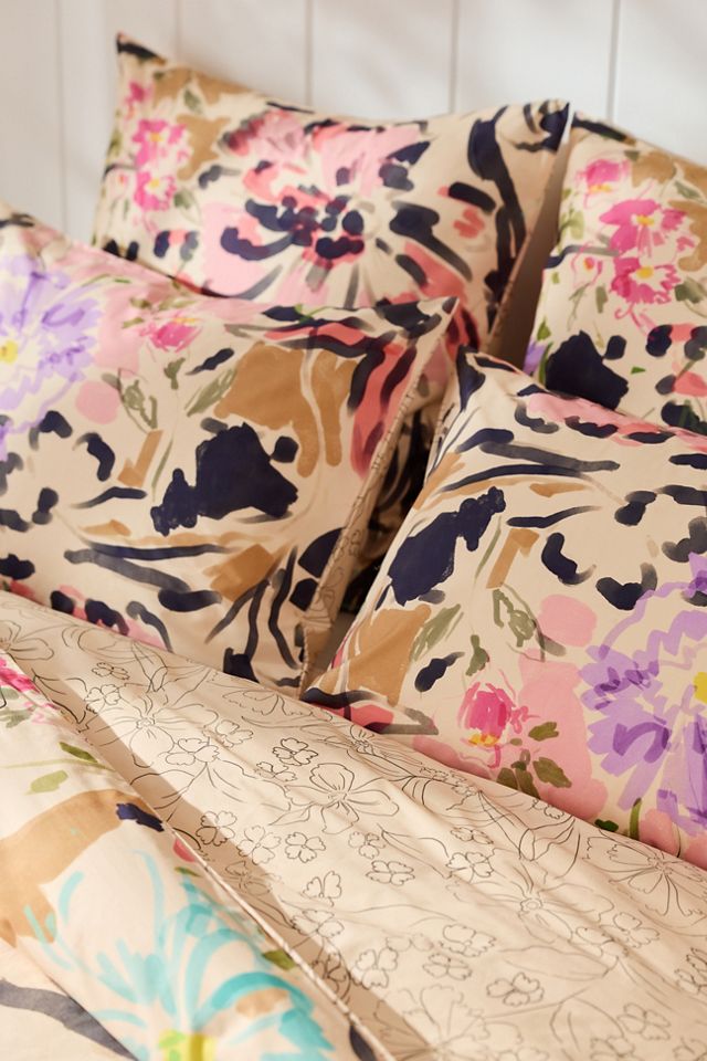 Organic Cotton Printed Percale Duvet Collection #1