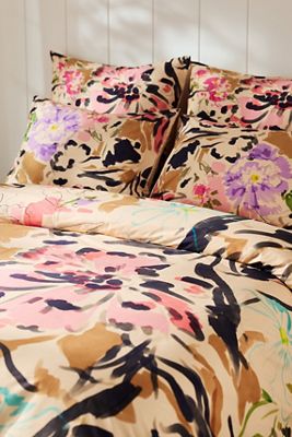 Organic Cotton Printed Percale Duvet Collection