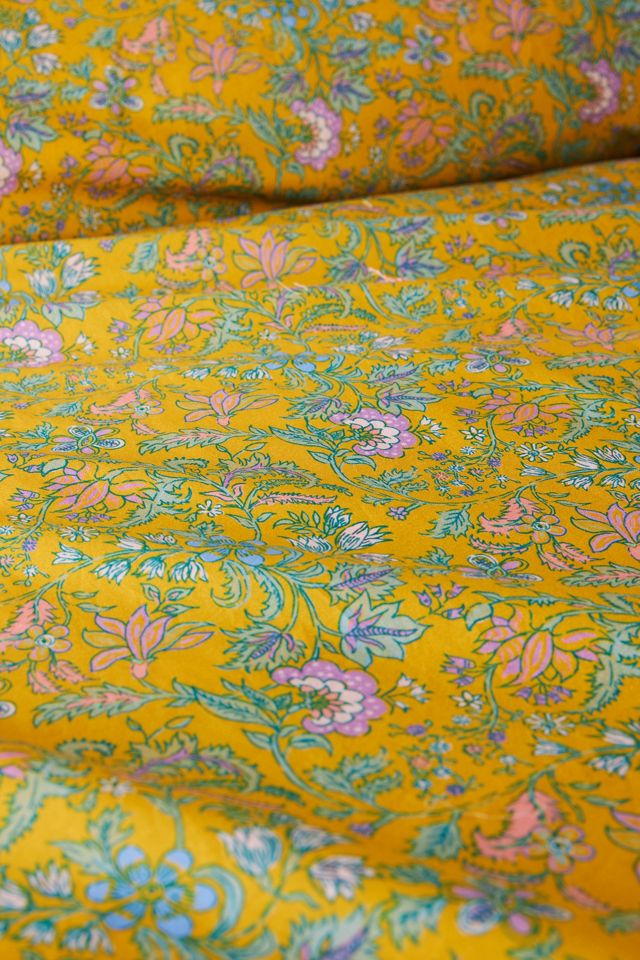 Organic Cotton Percale Printed Duvet Cover #2