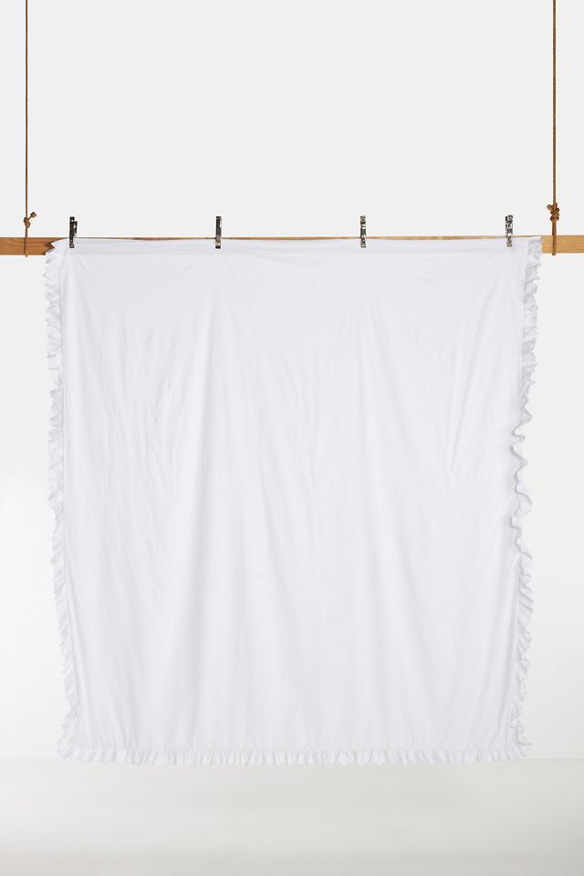 Loren Percale Cotton Embroidered Duvet Cover #2