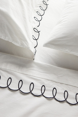 Maeve By Anthropologie Looped Organic Percale Sheet Set - Thumbnail 2