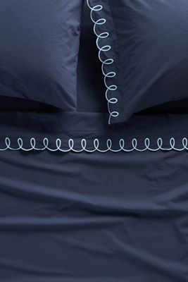 Maeve by Anthropologie Looped Organic Percale Sheet Set